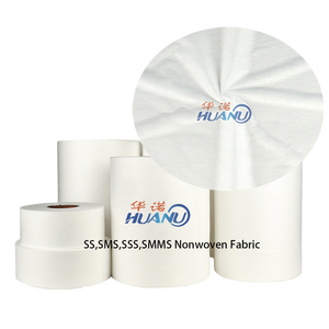 Quanzhou Fournisseur En Relief <span class=keywords><strong>SMS</strong></span> SMMS Super Doux Spunbond Non Tissé Tissu pour Adulte Bébé Couche - Product Image 1