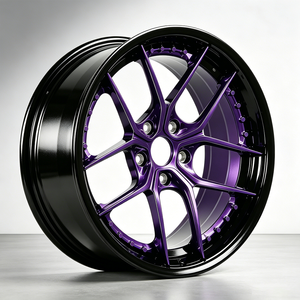 Oferta Especial: Ruedas Forjadas de Dos Colores de 19-22 Pulgadas 5x120 5x114.3, Ruedas Multirradio Púrpuras, Llantas de Aleación Modificadas para Carreras para McLaren P11 - Product Image 2