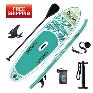 FUNWATER ücretsiz kargo kürekler sörf tahtası şişme sup sörf şişme sörf sup padle kurulu 2021 wakeboard sörf tahtası