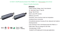 Alimentation LED étanche IP67 à tension constante 12V 24V 36V 48V 100W 200W 240W 300W – Driver LED à découpage