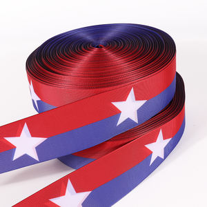 Holywish Polyester brüt tahıl şerit tasarım toptan Logo hediye boş grogren şerit rulo dokuma özel - Product Image 6