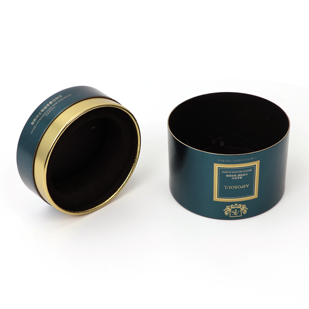 Custom Cardboard Cosmetics Cylinder Packaging Gift Paper Push up Round Tube Boxes
