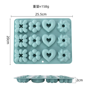 Molde de Silicona para Hornear Pasteles, Donas y Gelatinas, con Forma de Flor, de Grado Alimenticio, para Uso Doméstico - Product Image 6