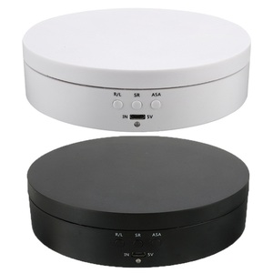 High Power Mirror Electric <strong>Rotating</strong> Photography Turntable <strong>Display</strong> <strong>Stand</strong> for Jewelry Organizer Jewellery <strong>Display</strong> Products Shows - Product Image 1