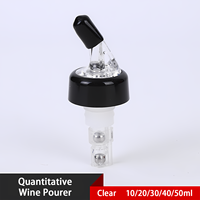 Vente en gros en usine Verseur de bouteille mesuré automatique 10ml 20ml 30ml 40ml Verseurs mesurés avec couvercle