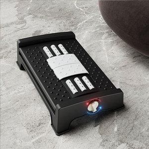 डेस्क के तहत प्लास्टिक समायोज्य घर कार्यालय ने फुटरेस्ट झुकाव तनाव राहत पैर स्टंटेड अंडरडेस्क - Product Image 4