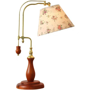 Modern Luxury Decorative Table Lamp Fabric Shade LED <b>Light</b> Source for Reading Bedside Living Room Designer Table for Bedroom - Product Image 1