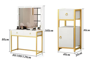 ไอสตาโปรโม ของขวัญ เฟอร์นิเจอร์อัจฉริยะ <span class=keywords><strong>โต๊ะ</strong></span><span class=keywords><strong>เครื่อง</strong></span><span class=keywords><strong>แป้ง</strong></span>สไตล์โมเดิร์นเรียบง่ายแบบเจ้าหญิง ตู้ข้าง <span class=keywords><strong>โต๊ะ</strong></span><span class=keywords><strong>เครื่อง</strong></span><span class=keywords><strong>แป้ง</strong></span>พร้อมกระจก  <span class=keywords><strong>เก้าอี้</strong></span>  ไฟ LED  ไม้เนื้อแข็ง - Product Image 6