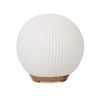 Dernière lampe LED sphérique en céramique, diffuseur électrique d'huiles essentielles, décoration d'intérieur raffinée