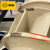 Accessoire de roue Clip de ventilateur rond 0.2g goupille d'équilibrage de Rotor 65 pince d'équilibrage de ventilateur de finition en acier au manganèse