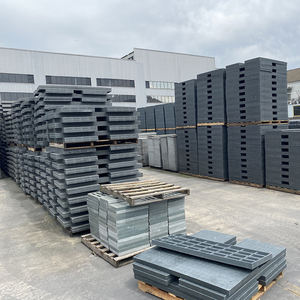 Precio al por mayor de alta resistencia a prueba de agua de telecomunicaciones compuesto de fibra de vidrio FRP GRP cubierta de boca - Product Image 3