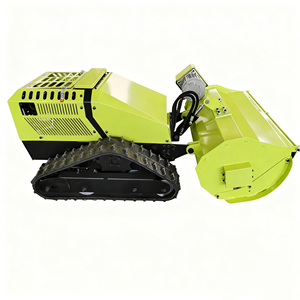 Cortacésped de Giro Cero con Orugas y Control Remoto, Cortadora de Arbustos, Desbrozadora de Jardín y Cortadora de Terrenos Baldíos 3000 Watts - Product Image 4