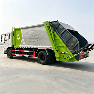 Camión Compactador de Basura DONGFENG Kinland 4x2 de 18 CBM en Oferta, Camión de Saneamiento con Carga Trasera Hidráulica para Recolección de Residuos - Product Image 5