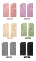 Manucure Art Gant UV Anti Radiation Protection Bijoux Gants Pour Gel Nail LED Demi Doigt Protecteur Ongles Gants