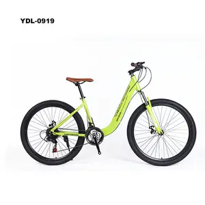 2023 alliage d'aluminium VTT vélo populaire 21 vitesses frein à disque femmes vintage vélo de ville