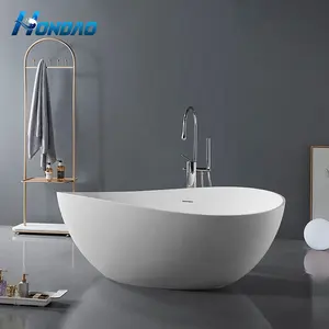 Vendita calda vasca da bagno di lusso per adulti personalizzata vasca da bagno a immersione indipendente vasche da bagno a superficie solida autoportanti