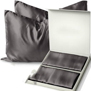 16/19/22 Mm 100% organik dut ipek yastık kılıfı saç ve cilt için özel Logo kutusu ile lüks ipek yastık kılıfı - Product Image 1