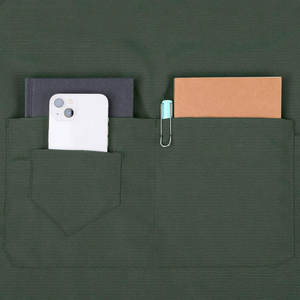 Delantal de Barbacoa Reutilizable de Lona Resistente de Alta Calidad, Múltiples Bolsillos para Herramientas, Correas Ajustables, Transpirable, para Cocina y Asados - Product Image 2