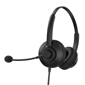 Auriculares con Cable con Conector de 3.5mm, Control Integrado, Llamadas HD y Cancelación de Ruido, Auriculares Telefónicos para Call Center, Online - Product Image 2
