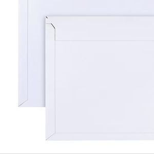 Vendita calda auto-sigillo riciclato bianco Stay Flat Hard rigido No Bend spedizione catalogo buste per foto documenti mailer - Product Image 5