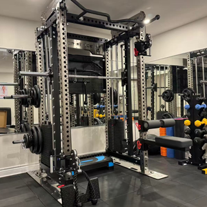 Máy tập đa năng <span class=keywords><strong>Smith</strong></span> hiện đại, giá đỡ tạ có thể điều chỉnh bền chắc - Thiết bị tập thể dục dành cho cả nam và nữ. - Product Image 2