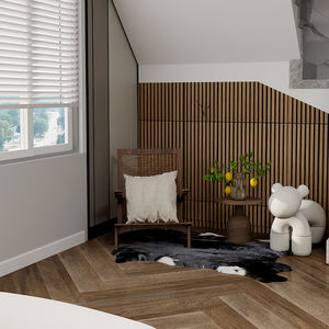 Paneles Acústicos Populares de American Warehouses, el Mejor Diseño Insonorizante, Paneles Acústicos de Madera de Listones y Poliéster - Product Image 4