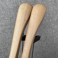 Cintres en bois de luxe pour hôtel, cintres à vêtements en bois avec pinces