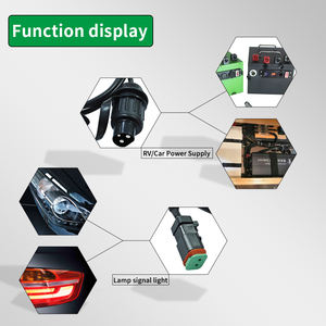 Automobil <span class=keywords><strong>3</strong></span>-polige Steckdose 12V DIN 9680 <span class=keywords><strong>3</strong></span>-poliger Stecker Anhänger Abschlepp adapter zur DT06-2S Kabel baugruppe - Product Image 4