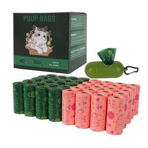 Bolsa para Desechos de Mascotas con Diseño de Gato, Bolsa de Eliminación de Desechos Personalizada del Fabricante, Bolsa Biodegradable, Compostable y Degradable para Excremento de Perro con Aroma a Lamon - Product Image 2
