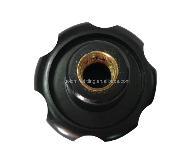 7 Star Bakelite or Nylon Machine Clamp Knobs Star Knob UNC Adjust Plastic Rotary Lobe Knob Nuts Star Handles
