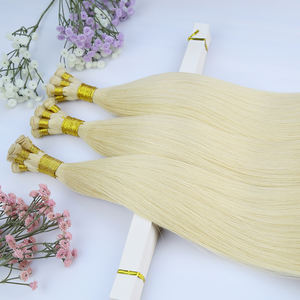 Extensions de cheveux tissées professionnelles en cheveux humains de deuxième génération 100% européens, <span class=keywords><strong>prix</strong></span> d'usine bas - Product Image 2