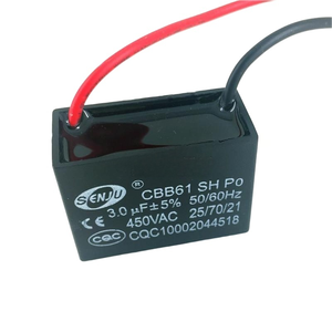 <span class=keywords><strong>Cbb61</strong></span> 1.2UF 2.5UF 4.5UF 350V 450V động cơ chạy Tụ Điện Quạt tụ điện cho động cơ và làm lạnh - Product Image 2