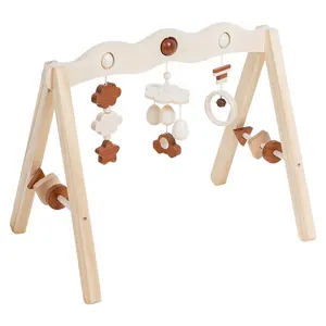 Houten Sportscholen Voor Pasgeboren Cadeau Fitnessrek Baby Play Gym & Activity Mat Baby Gym Voor Feesten