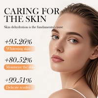 Ensembles de Soins Anti-Âge au Curcuma Biologique Formule Coréenne Marque Blanche pour la Beauté Herbale