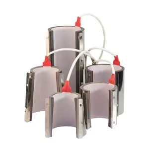 Mug Heat Press Machine Component 6oz/11oz/15oz/17oz/20oz/30oz Round Cone-shape Heating Pad for Tumbler Transfer Press Machines