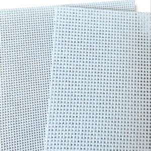 <span class=keywords><strong>Toile</strong></span> vierge pour broderie au point de croix 13 mailles 18 mailles en coton blanc, pour crochet et broderie DIY - Product Image 2