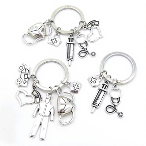 Llavero de Suministros Médicos RENHUI Personalizado de Metal para Salud <span class=keywords><strong>Mental</strong></span> para Doctores y Enfermeras - Product Image 1