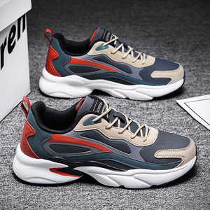 รองเท้ากีฬาผู้ชายไซส์ใหญ่สำหรับฤดูใบไม้ผลิ รองเท้าลำลอง 45, รองเท้าลำลอง 46, รองเท้าหัวกว้าง 47 ไซส์ 48 พื้นผิวหนัง รองเท้าวิ่ง - Product Image 4