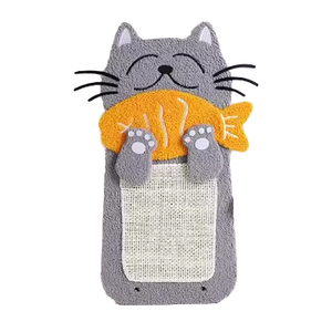 Toptan çin üretici gerçekçi kedi tırmalama ped kaymaz Polyester duvar koruyucu interaktif Pet hareketi oyuncak - Product Image 1