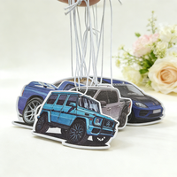 Désodorisants de voiture suspendus en papier, parfum coton moderne, luxe, personnalisés, solides, 88 modèles, parfum d'encens