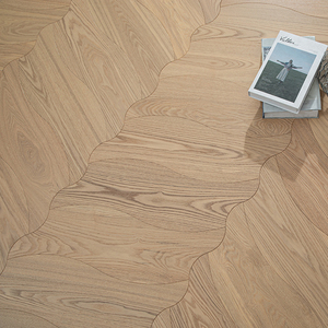 Parquet en noyer multicouche T&G de qualité AB, finition brillante, anti-rayures, silencieux, installation rapide, 14 mm, 18 mm, 20 mm, pour bâtiments commerciaux - Product Image 2