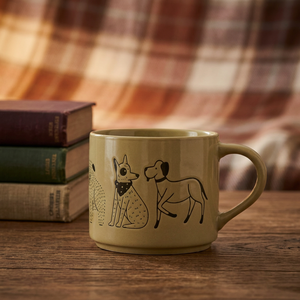 แก้วกาแฟพอร์ซเลนลายการ์ตูนแมวและสุนัขน่ารัก วาดด้วยมือ ขายดี ใช้กับไมโครเวฟและเครื่องล้างจานได้ เหมาะสำหรับใช้ในบ้าน สำนักงาน ห้องครัว หรือเป็นของขวัญ - Product Image 5