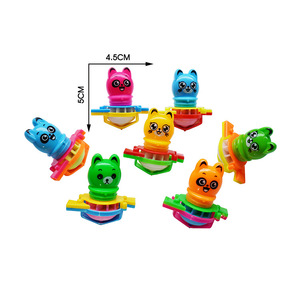 Giocattoli in Plastica per Bambini a Basso Costo, Mini Giroscopio Tascabile Rotante, Giocattolo Giroscopico a Forma di Animale Cartoon, Vendita Diretta dalla Fabbrica - Product Image 2