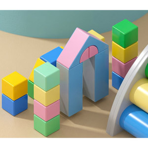 Túnel de Juego de Plástico con Forma de Arcoíris para Niños, Uso Comercial en Interiores, Estructura de Escalada Suave de Alta Capacidad, Colorido - Product Image 3