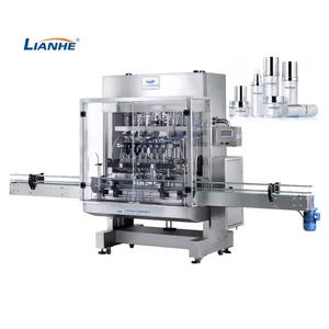 Cosmetic Cream Filling Capping Labeling Line Shampoo Conditioner Bottling Liquid Soap Filling Machine