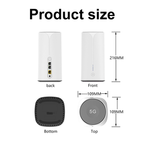 <span class=keywords><strong>Routeur</strong></span> Gaming 5G <span class=keywords><strong>LTE</strong></span> <span class=keywords><strong>KuWFi</strong></span> Gigabit WAN avec Carte SIM, Bande Bloquée, 3000 Mbps, TR069, VPN, Intérieur, Vitesse Illimitée 5G avec Port Gigabit - Product Image 6