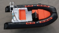 Vente en gros de bateaux pneumatiques de pêche à rames pour 4 personnes, couleur verte, avec coussin