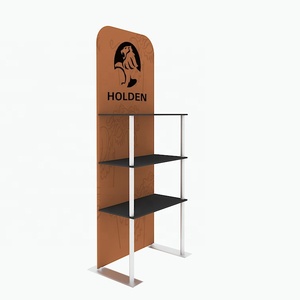 Rak Pameran Portabel Aluminium 60x160cm untuk Iklan dan Pameran Dagang - Product Image 1