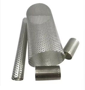 Élément filtrant perforé en acier inoxydable 304 316 316L personnalisé par le fabricant, cartouche cylindrique, tube perforé en maille, nouveau pour aquarium - Product Image 4