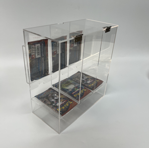 Exhibidor de Bolsas de Sobres de Cartas Coleccionables de Acrílico de Alta Calidad, Dispensador de Sobres de Pokémon con 3 Ranuras para Cartas - Product Image 4